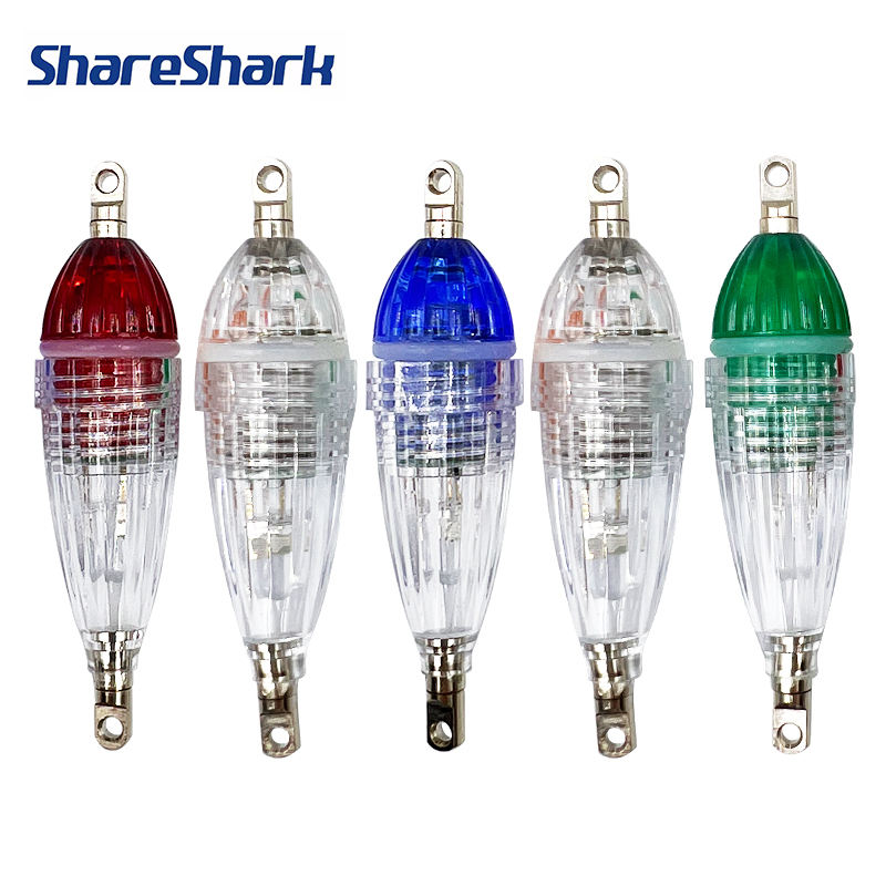 Aquarium Fish Diseases - ShareShark 5pcs/bag 6cm LED Flashing Fish-Attracting