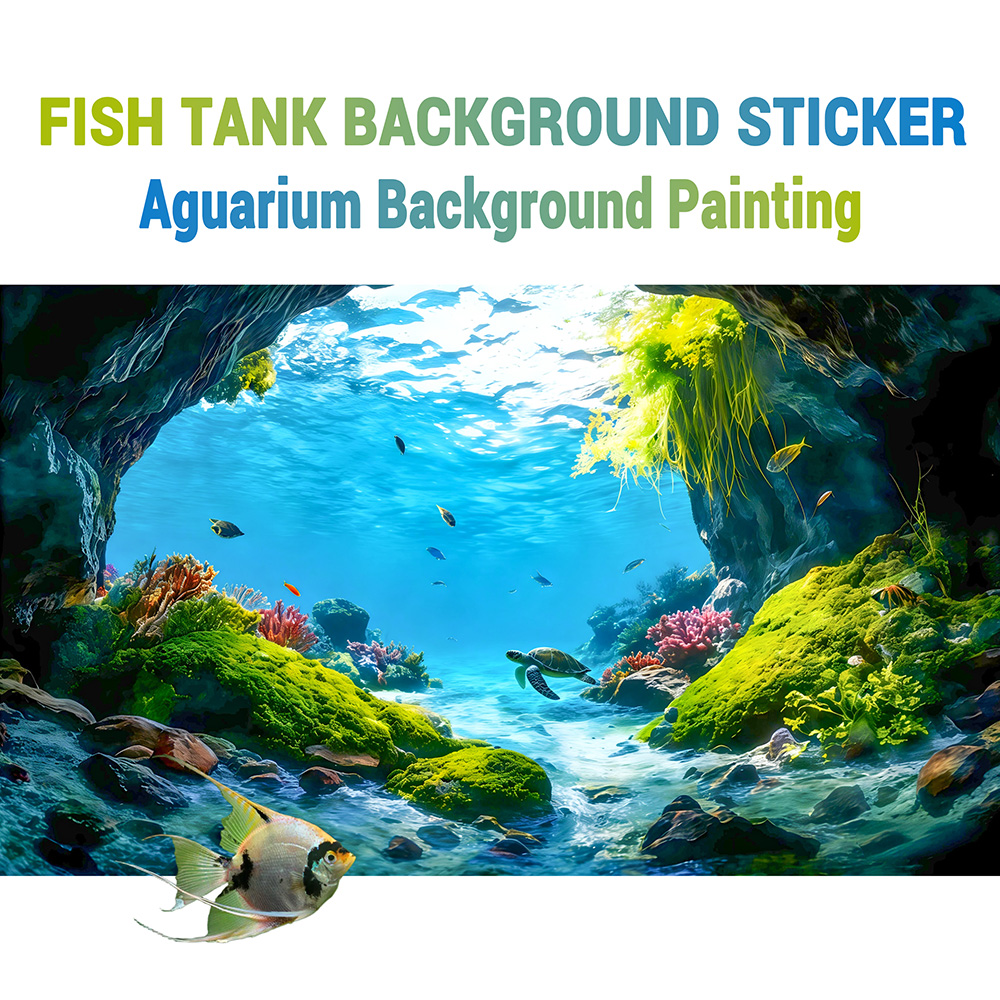 Aquarium Fish Paradise - Turtle Cave Paradise, Fish Tank Background