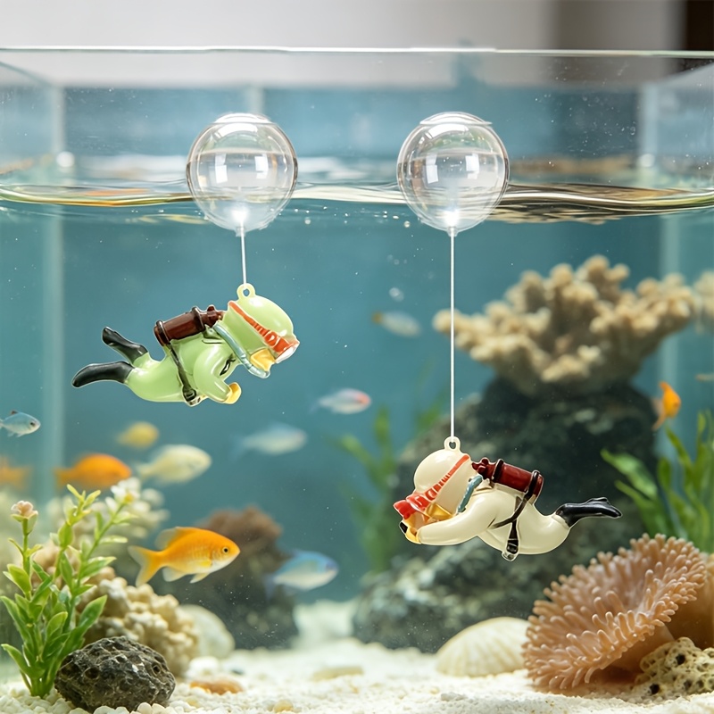 Aquarium Resin Decor Mini Dive - Aquarium Fish Ball 评论和价格