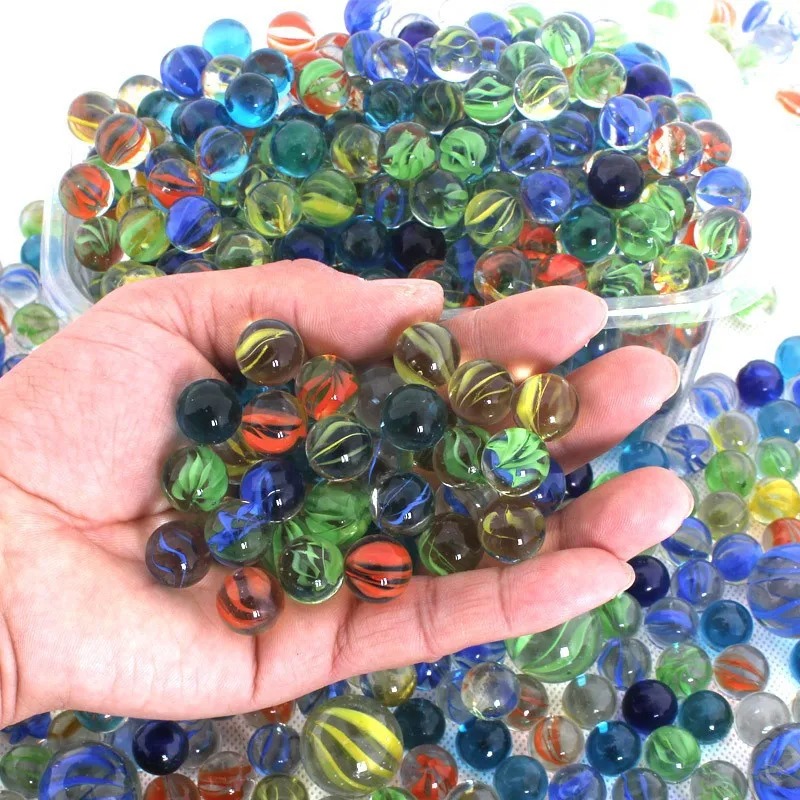 50Pcs 14mm Colorful Glass Marb - Aquarium Fish Farm 评论和价格