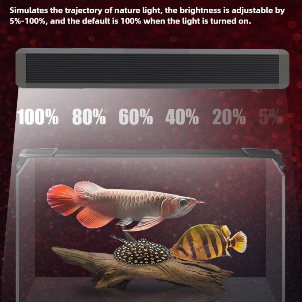 Aquarium LED Light ,Dimmable F - Aquarium Fish Parrot 评论和价格