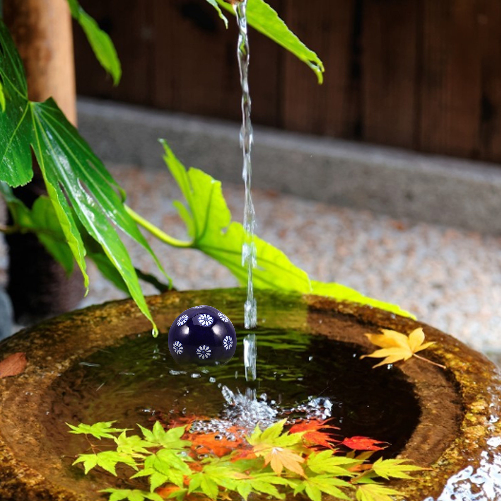 Ceramic Ball Unique Handpainte - Aquarium Fish Ball 评论和价格