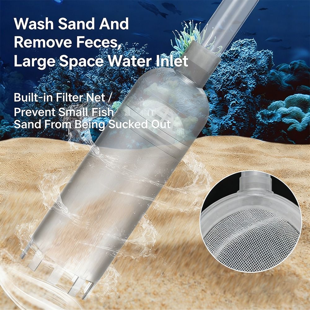 New Siphon Aquarium Gravel Cle - Aquarium Fish For Beginners 评论和价格