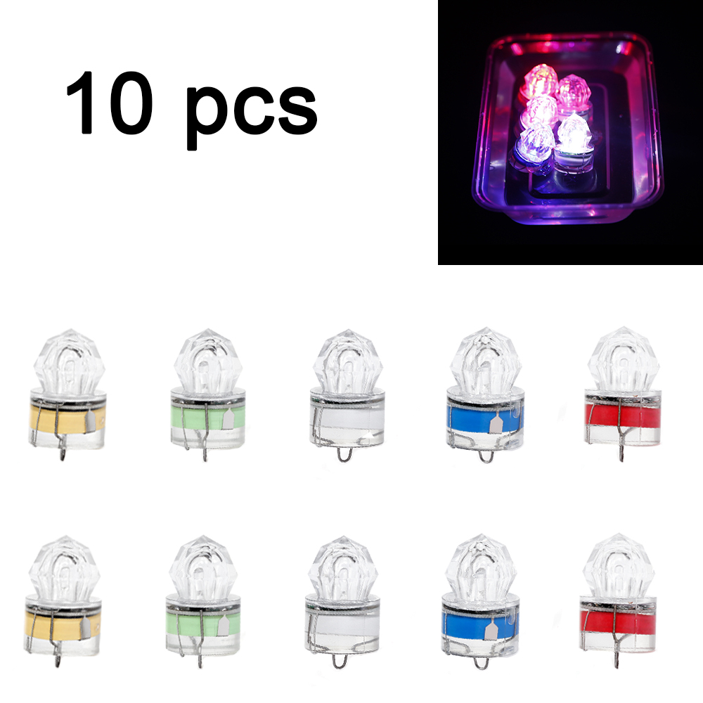 10 pcs LED Fishing Lamp Underw - Aquarium Fish Diseases 评论和价格
