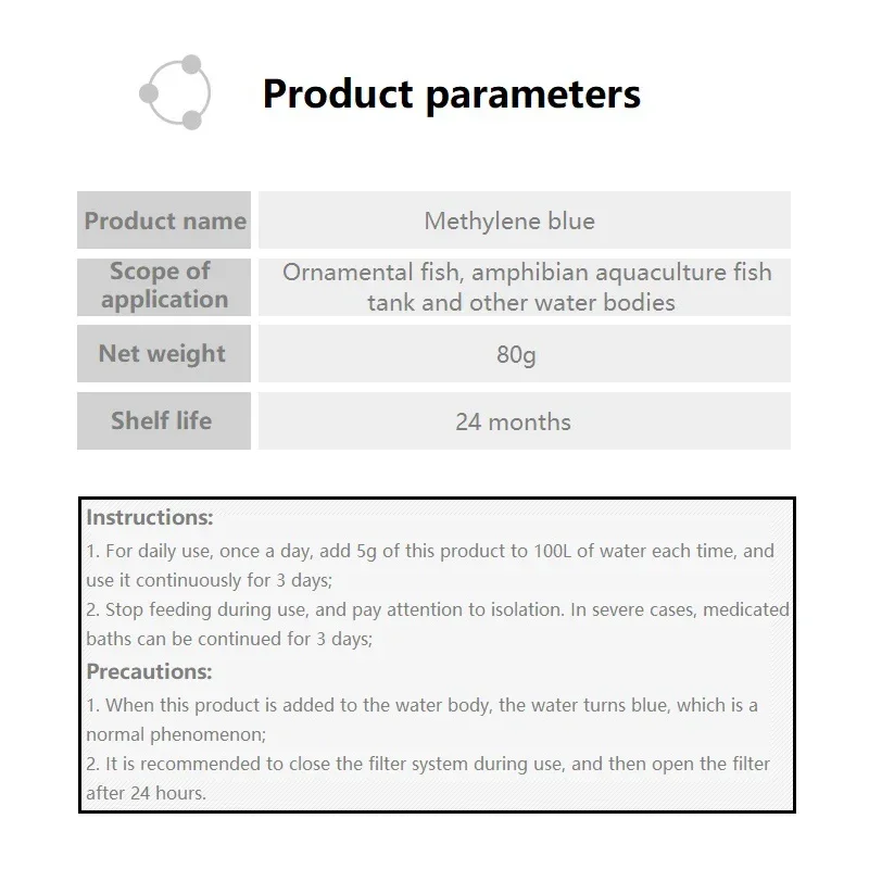 Methylene Blue Ornamental Fish - Aquarium Fish Parrot 评论和价格