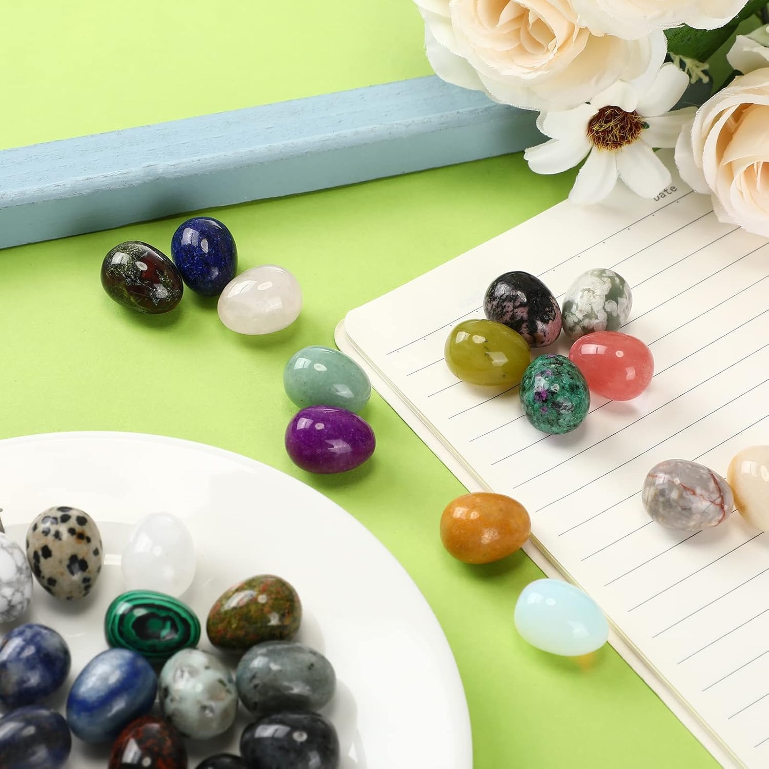 8  pcs natural crystal beads,  - Aquarium Fish For Sale Online 评论和价格
