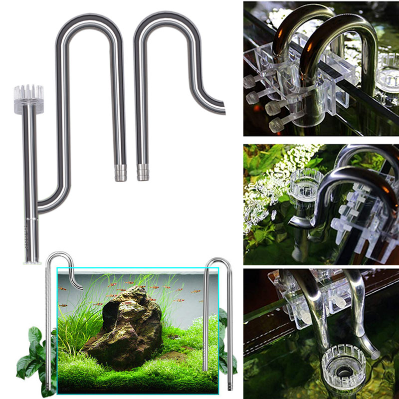 New Fish Tank Lily Pipe Stainl - Aquarium Fish For Beginners 评论和价格