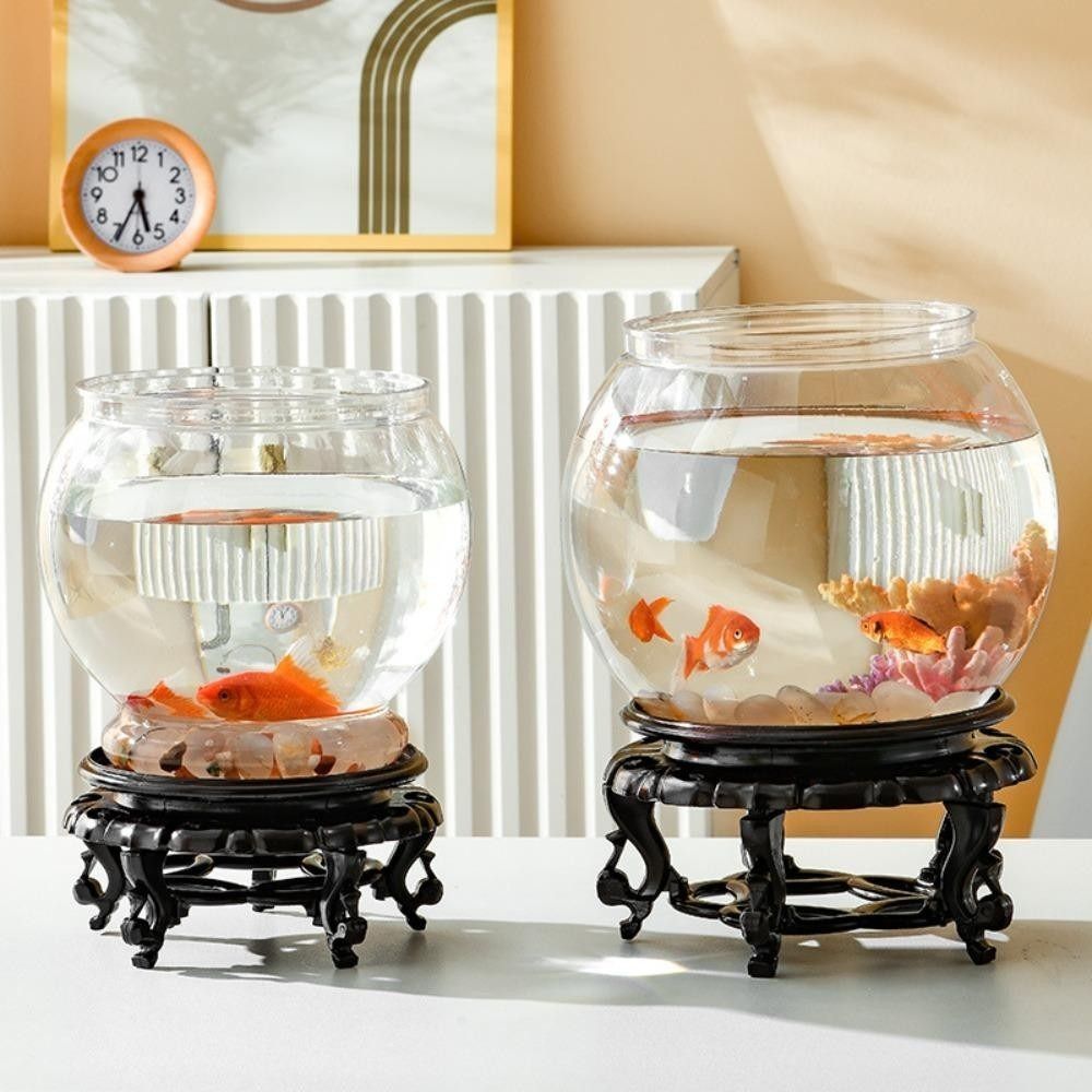 New Transparent Fish Tank Roun - Aquarium Fish For Beginners 评论和价格