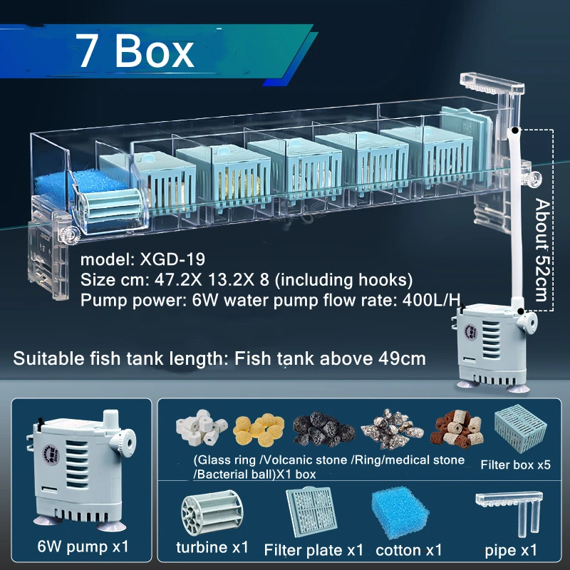 220V Aquarium Wall-Mounted Wat - Aquarium Fish For Beginners 评论和价格